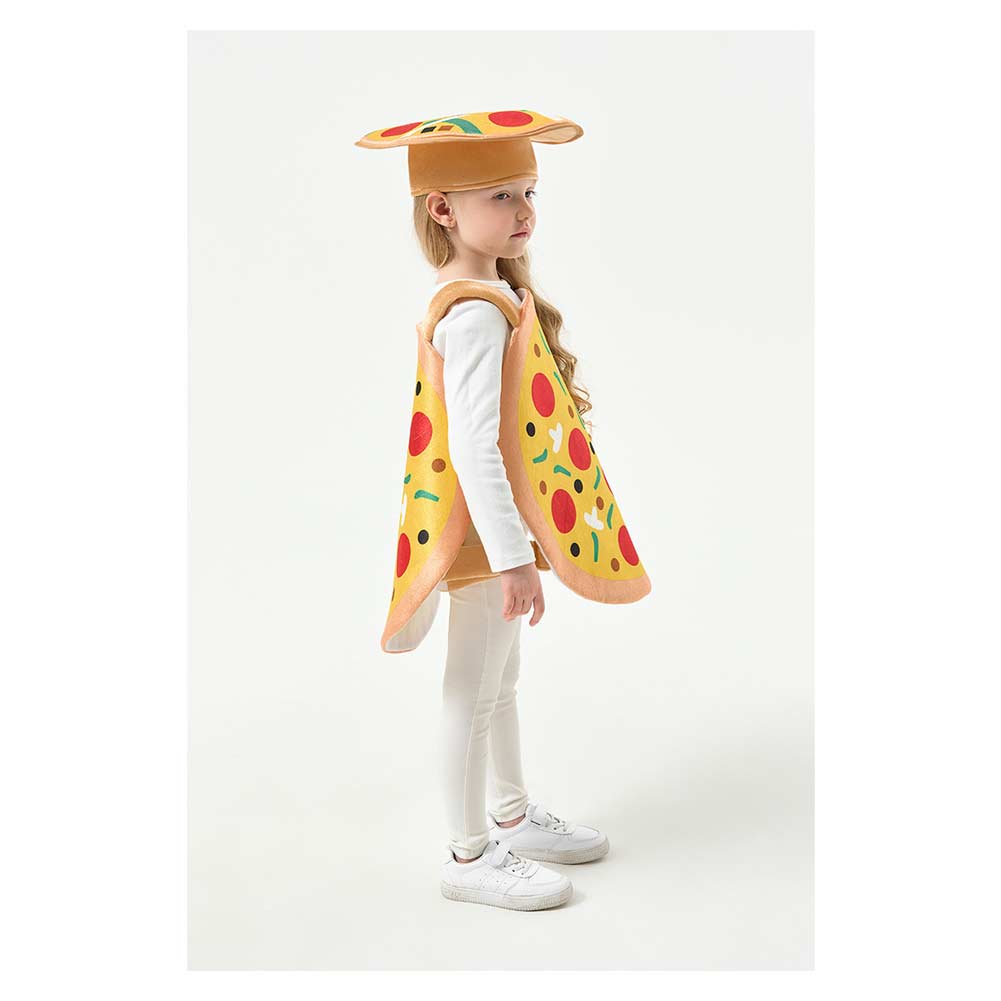 Kinder Cosplay Kostüm Outfits Halloween Karneval Anzug Pizza Essen Lustig