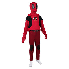 Kinder Deadpool Cosplay Kostüm Outfits Halloween Karneval Anzug cos Wade Wilson