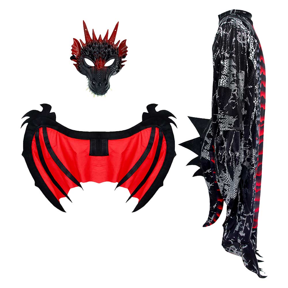 Kinder Dinosaurier Bühne Performance Cosplay Kostüm Outfits Halloween Karneval Anzug