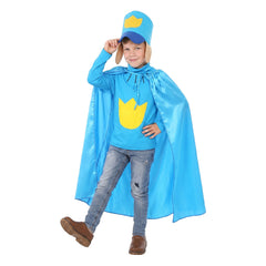 Kinder Dog Man Blau Cosplay-Kostüm für Halloween, Karneval oder Partys