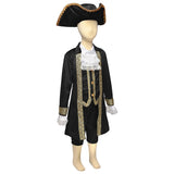 Kinder Hamilton Piraten Cosplay Kostüm Pilgerkostüm Outfits Halloween Karneval Anzug
