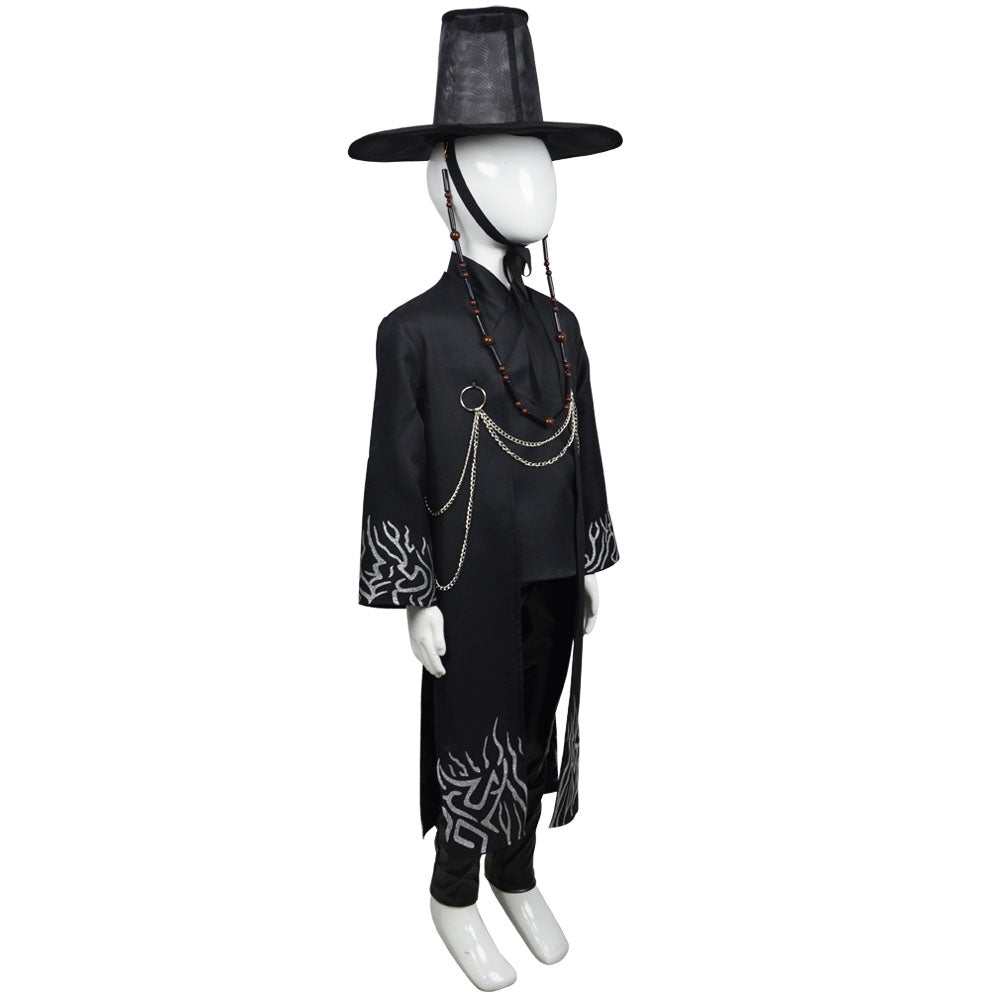 Kinder Jinu Kpop Demon Hunters Cosplay Kostüm Halloween Karneval Party Anzug 
