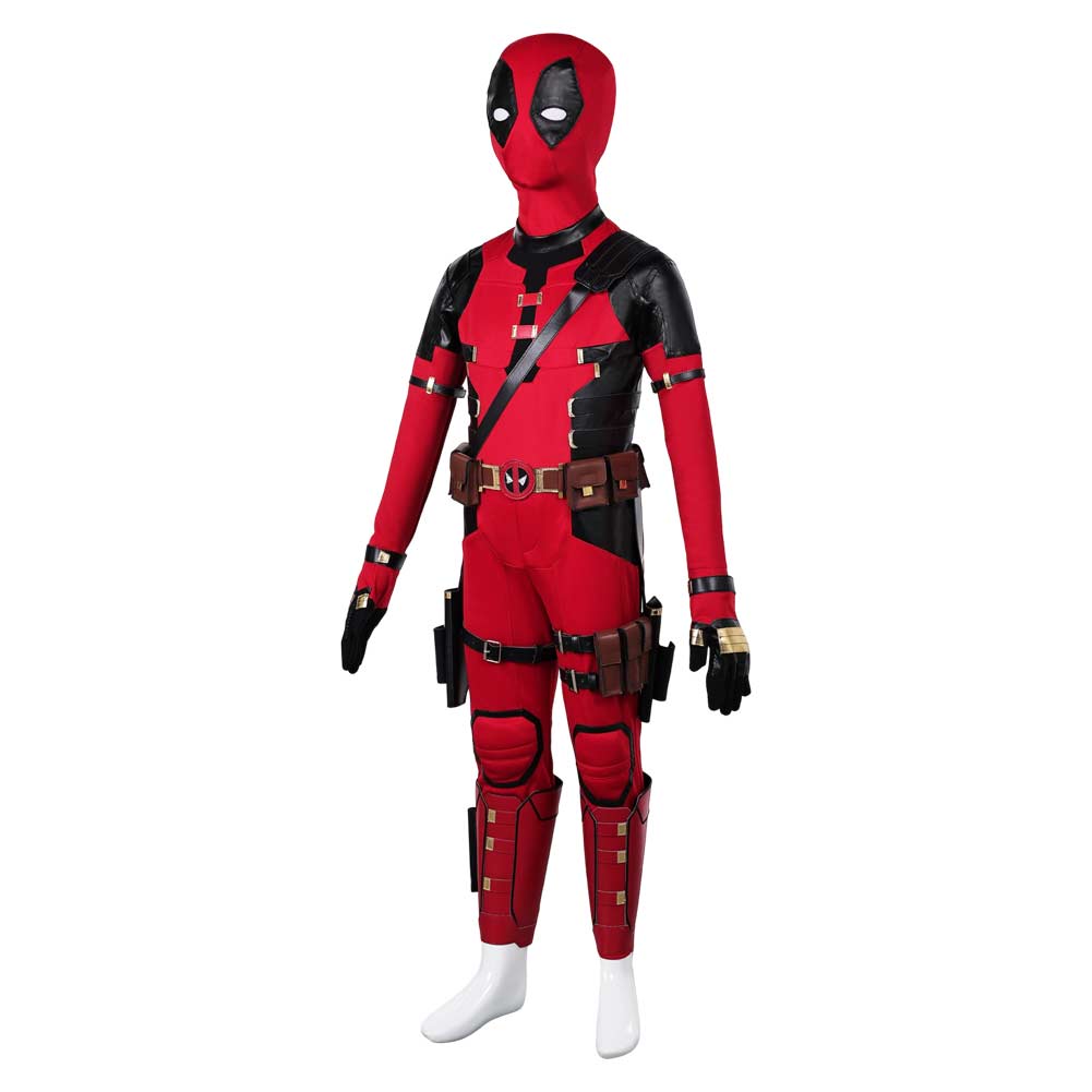Kinder Jumpsuit Cosplay Kostüm Outfits Halloween Karneval Anzug cos Wade Deadpool Dead
