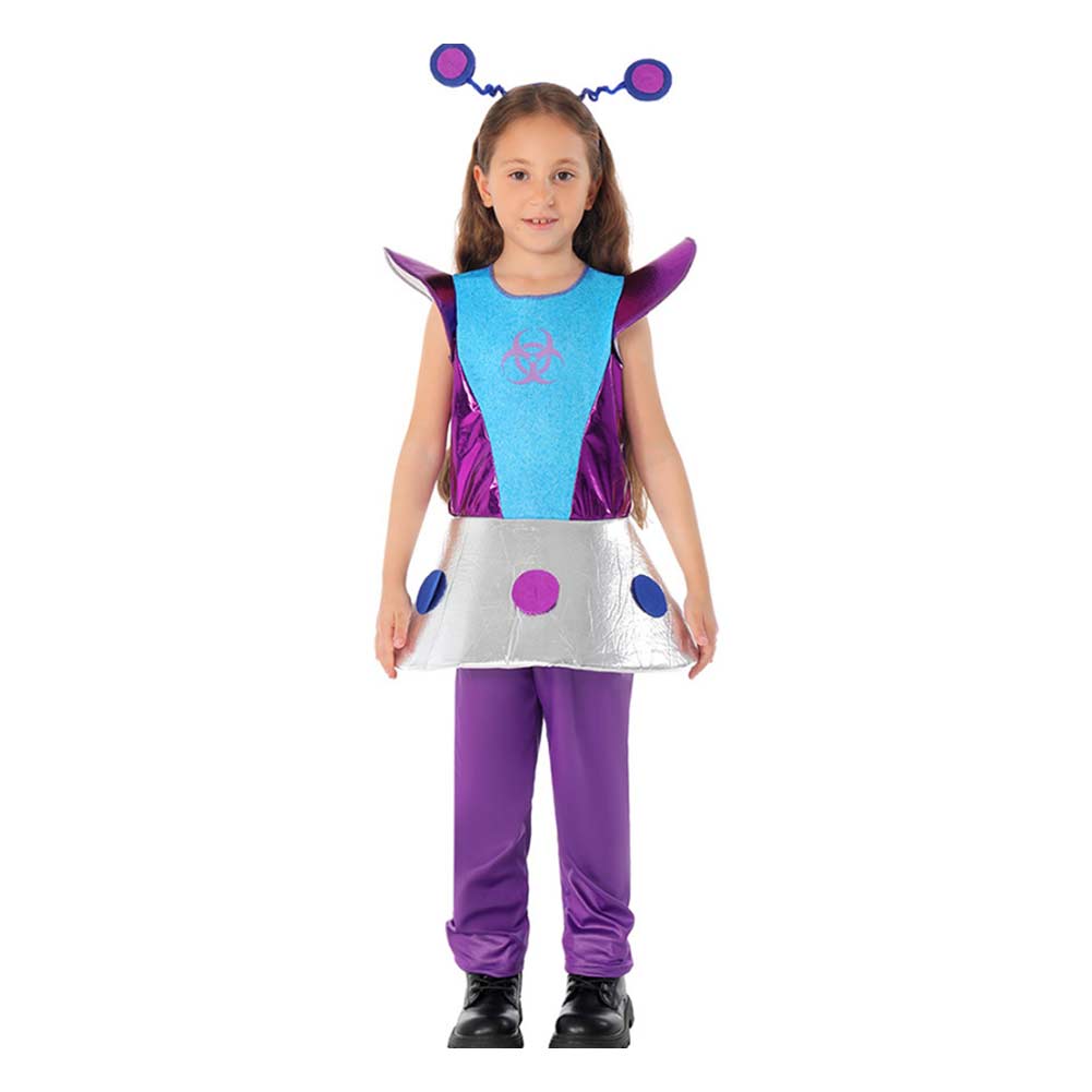 Kinder Kostüm für Aliens Cosplay Kostüm Halloween Karneval Party Anzug