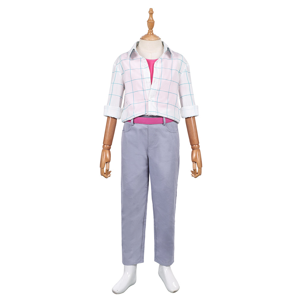 Kinder Kpop Demon Hunters Jinu Saja Boy Cosplay Kostüm Halloween Karneval Party Anzug