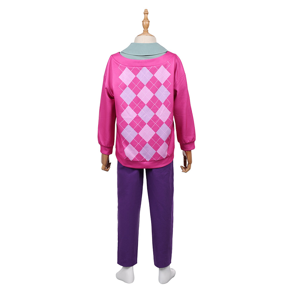 Kinder Kpop Demon Hunters Saja Boys Baby Saja rosa Cosplay Outfits