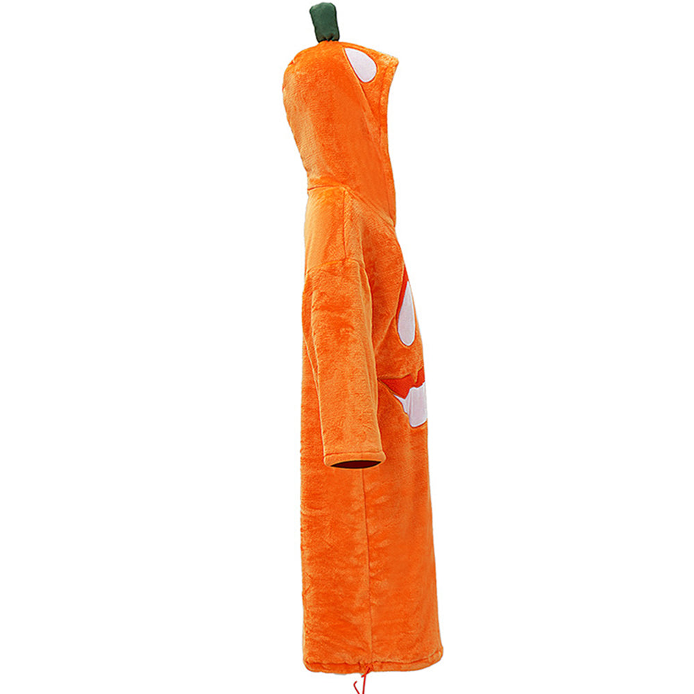 Kinder Kürbiskostüm orange Pyjama Halloween Karenval Mottoparty Outfit