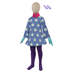 Kinder Mädchen alles steht kopf 2 Envy Cosplay Kostüm Outfits Halloween Karneval Anzug
