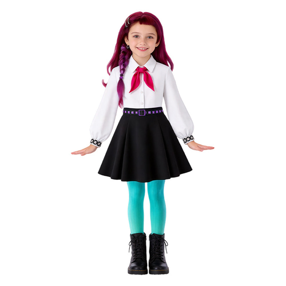 Kinder Mädchen Billie Hexed Cosplay-Kostüm für Halloween, Karneval und Partys
