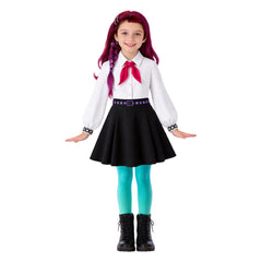 Kinder Mädchen Billie Hexed Cosplay-Kostüm für Halloween, Karneval und Partys