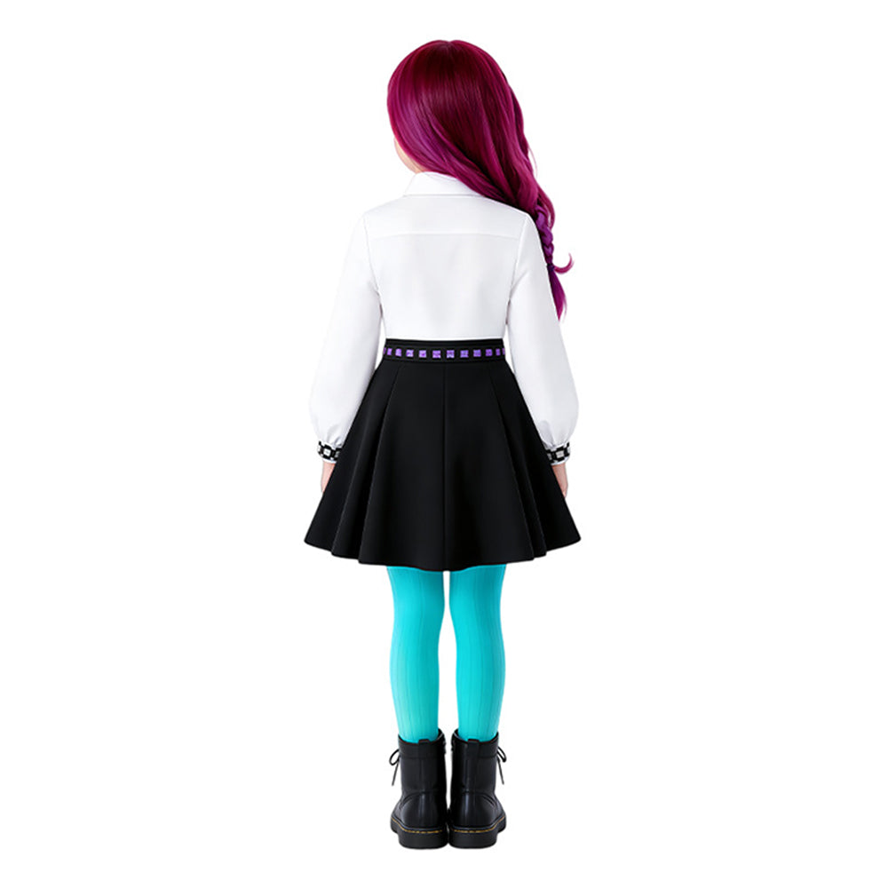 Kinder Mädchen Billie Hexed Cosplay-Kostüm für Halloween, Karneval und Partys