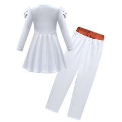Kinder Mädchen der BAD GUYS Mr. Wolf Cosplay Kostüm Halloween Karneval Party Anzug