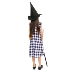 Kinder Mädchen Hexe Cosplay Kostüm Outfits Halloween Karneval Anzug