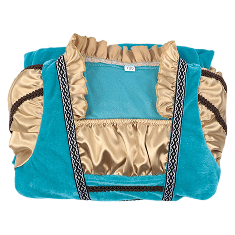 Kinder Mädchen Kleid Cosplay Kostüm Mittelalterliches schottisches Prinzessinnenkleid Halloween Karnevalsparty