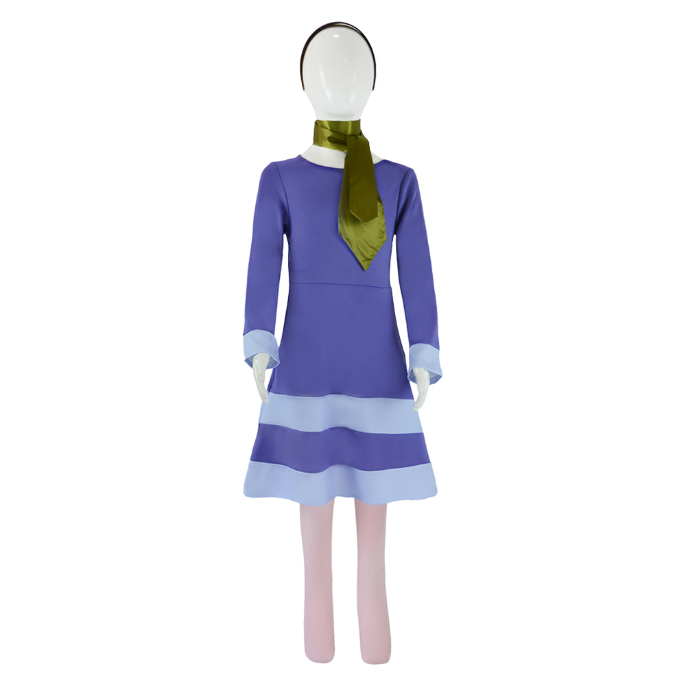 Kinder Mädchen Kleid Cosplay Kostüm Outfits Halloween Karneval Anzug Daphne