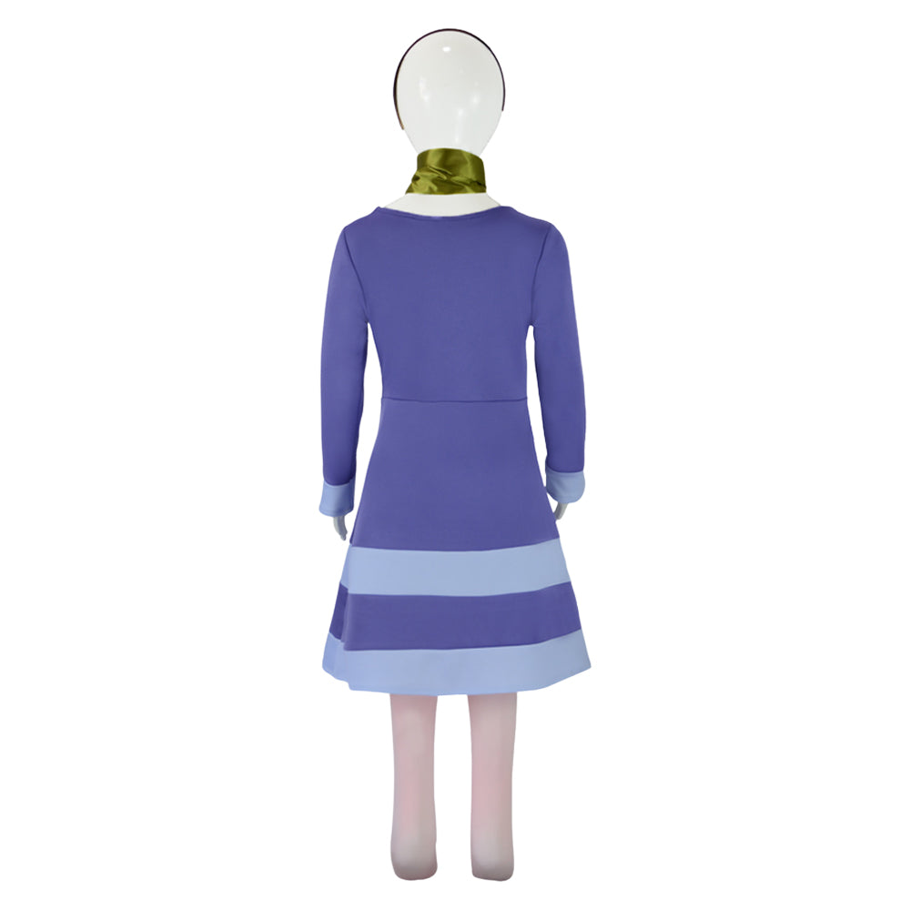 Kinder Mädchen Kleid Cosplay Kostüm Outfits Halloween Karneval Anzug Daphne