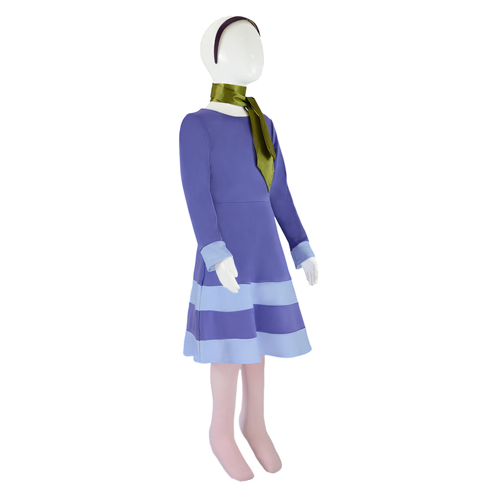 Kinder Mädchen Kleid Cosplay Kostüm Outfits Halloween Karneval Anzug Daphne