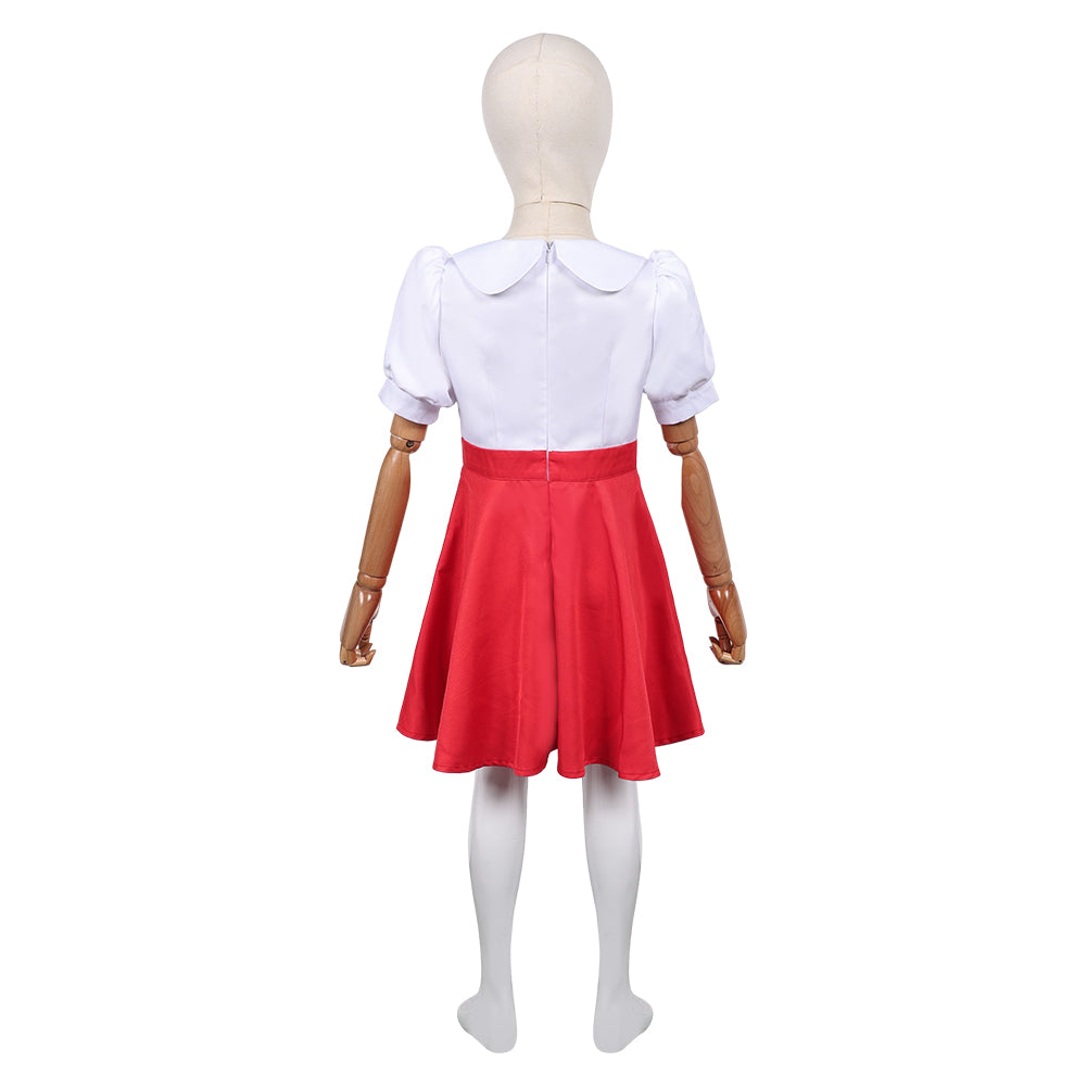 Kinder Mädchen Kleid Das doppelte Lottchen Lottie Cosplay Kostüm Halloween Karneval Party