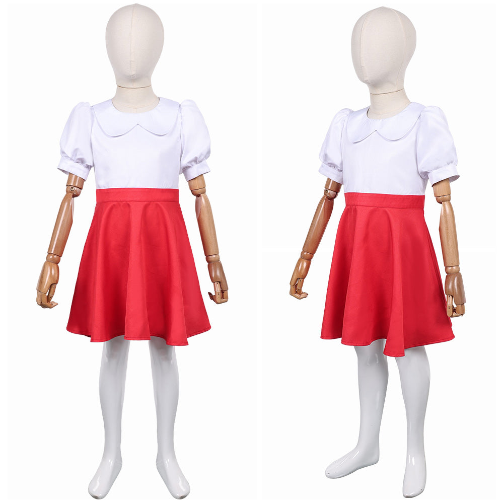 Kinder Mädchen Kleid Das doppelte Lottchen Lottie Cosplay Kostüm Halloween Karneval Party