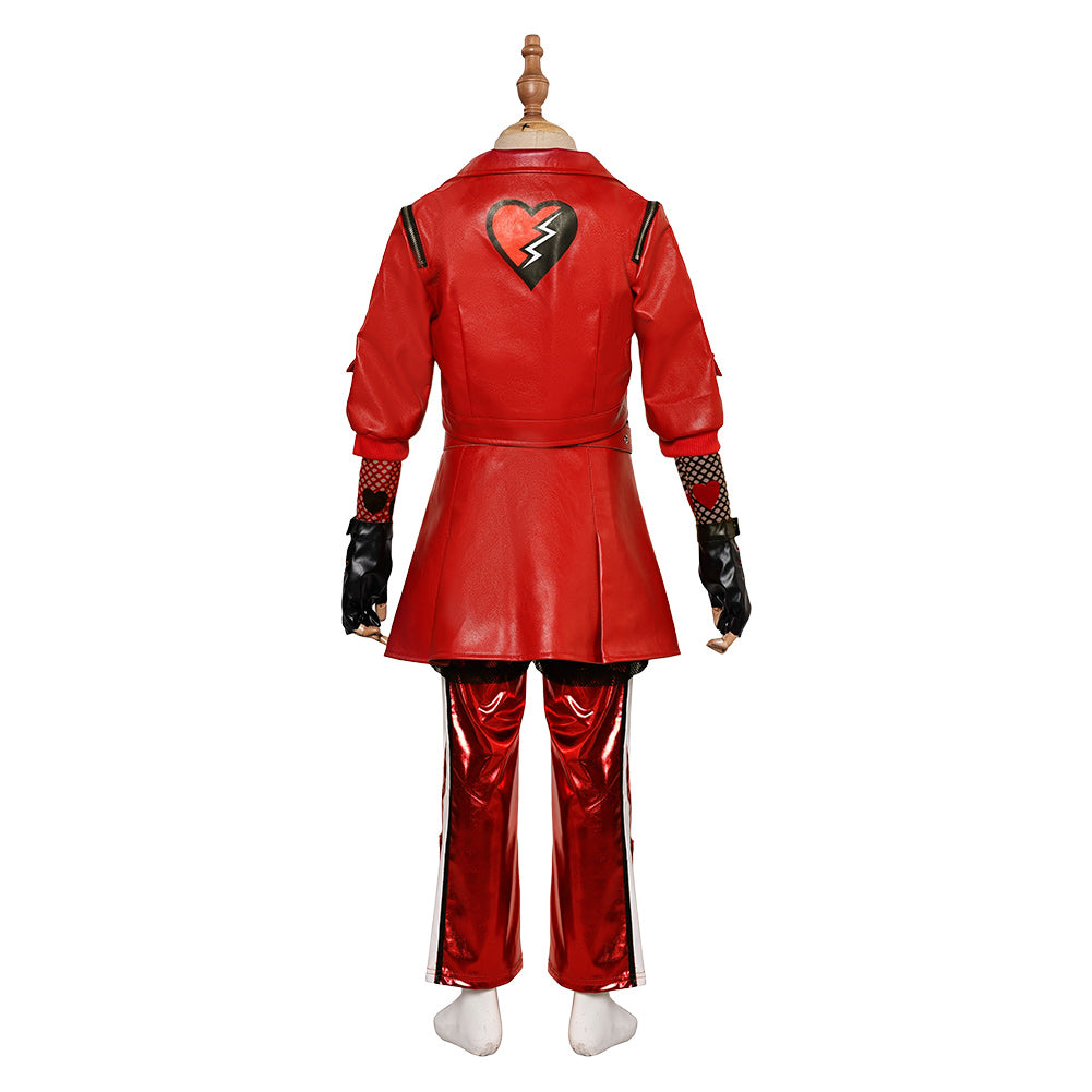 Kinder Mädchen Kleid Descendants: The Rise of Red- Red Cosplay Kostüm Outfits Halloween Karneval Anzug