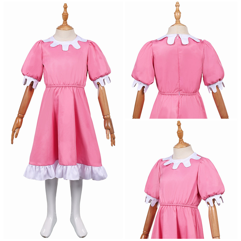 Kinder Mädchen Kleid Die drei Räuber Tiffany cos Cosplay Kostüm Halloween Karneval Party Anzug