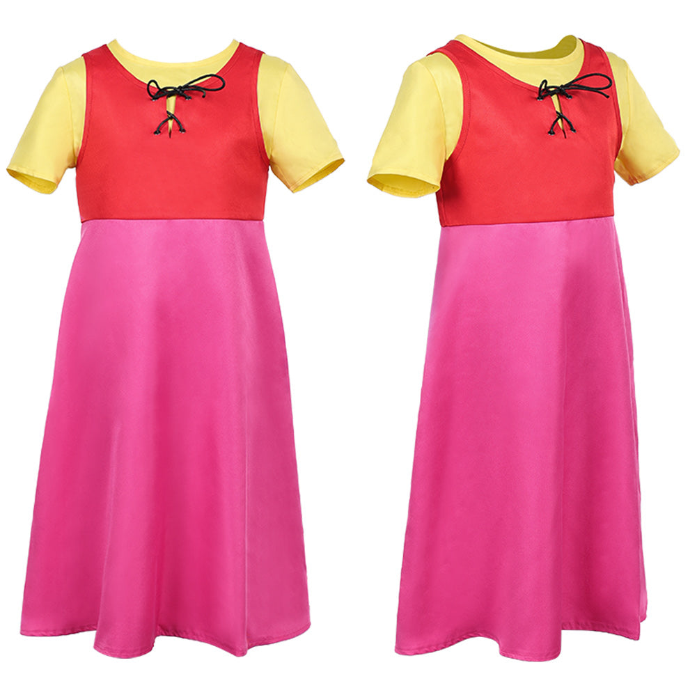 Kinder Mädchen Kleid Die Legende vom Luchs Heidi Cosplay Kostüm Halloween Karneval Party Anzug Cosplay