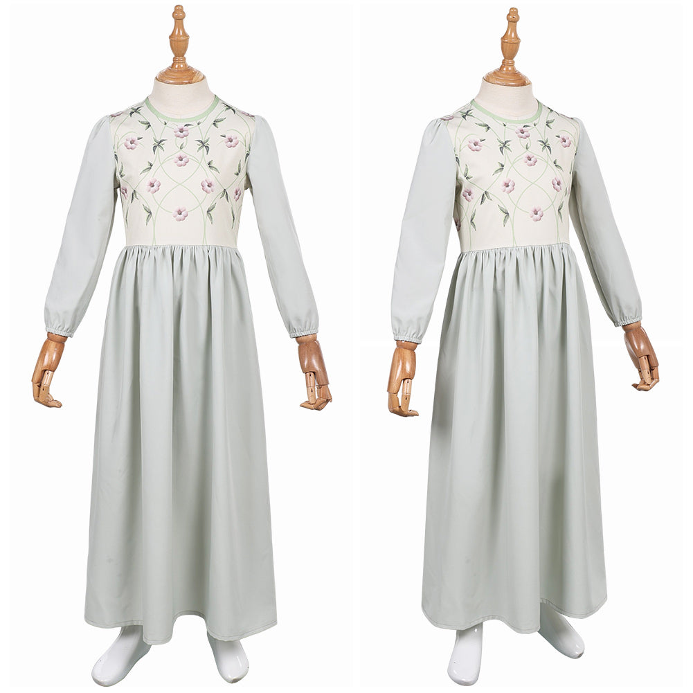 Kinder Mädchen Kleid Gritta von Rattenzuhausbeiuns Gritta Cosplay Kostüm Halloween Karneval Party Anzug