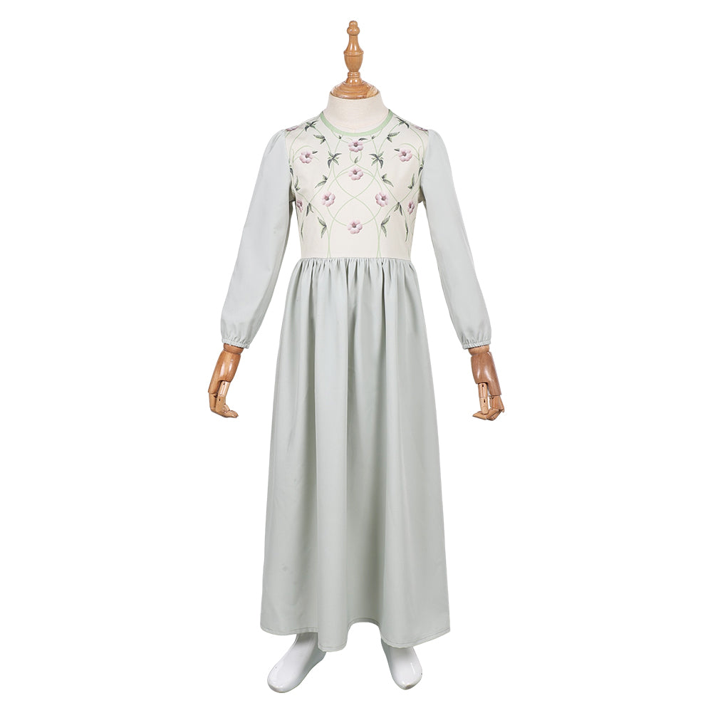Kinder Mädchen Kleid Gritta von Rattenzuhausbeiuns Gritta Cosplay Kostüm Halloween Karneval Party Anzug