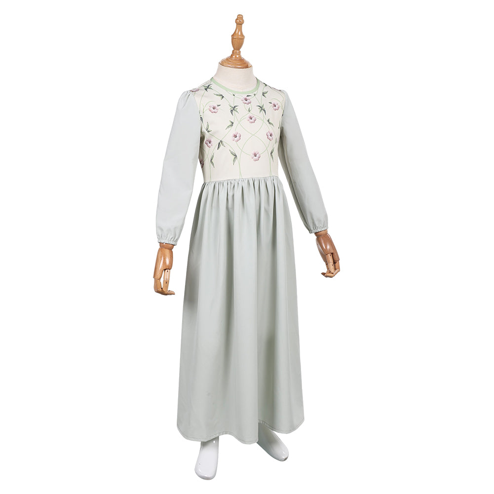 Kinder Mädchen Kleid Gritta von Rattenzuhausbeiuns Gritta Cosplay Kostüm Halloween Karneval Party Anzug