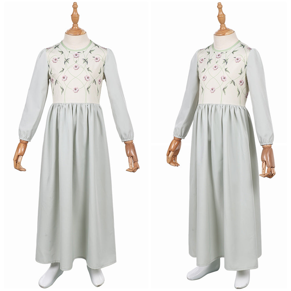 Kinder Mädchen Kleid Gritta von Rattenzuhausbeiuns Gritta Cosplay Kostüm Halloween Karneval Party Anzug