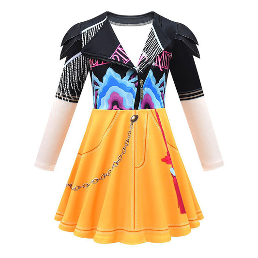 kinder Mädchen Kpop Demon Hunters Mira Cosplay Kostüm Halloween Karneval Party Anzug