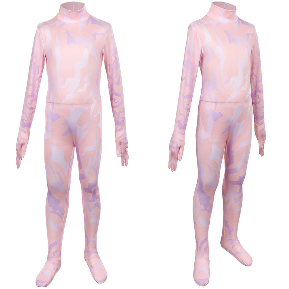 Kinder Mädchen Kpop Demon Hunters zoey Cosplay Kostüm Halloween Karneval Party Anzug