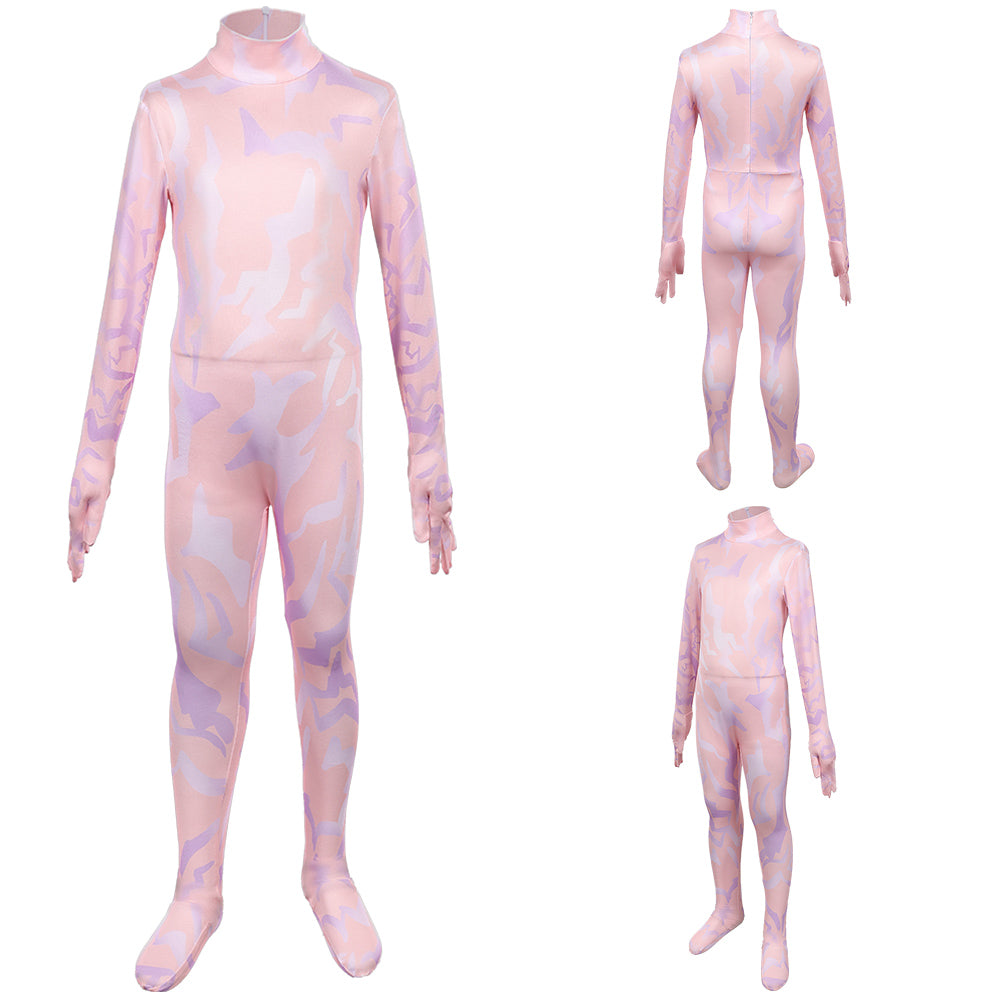 Kinder Mädchen Kpop Demon Hunters zoey Cosplay Kostüm Halloween Karneval Party Anzug