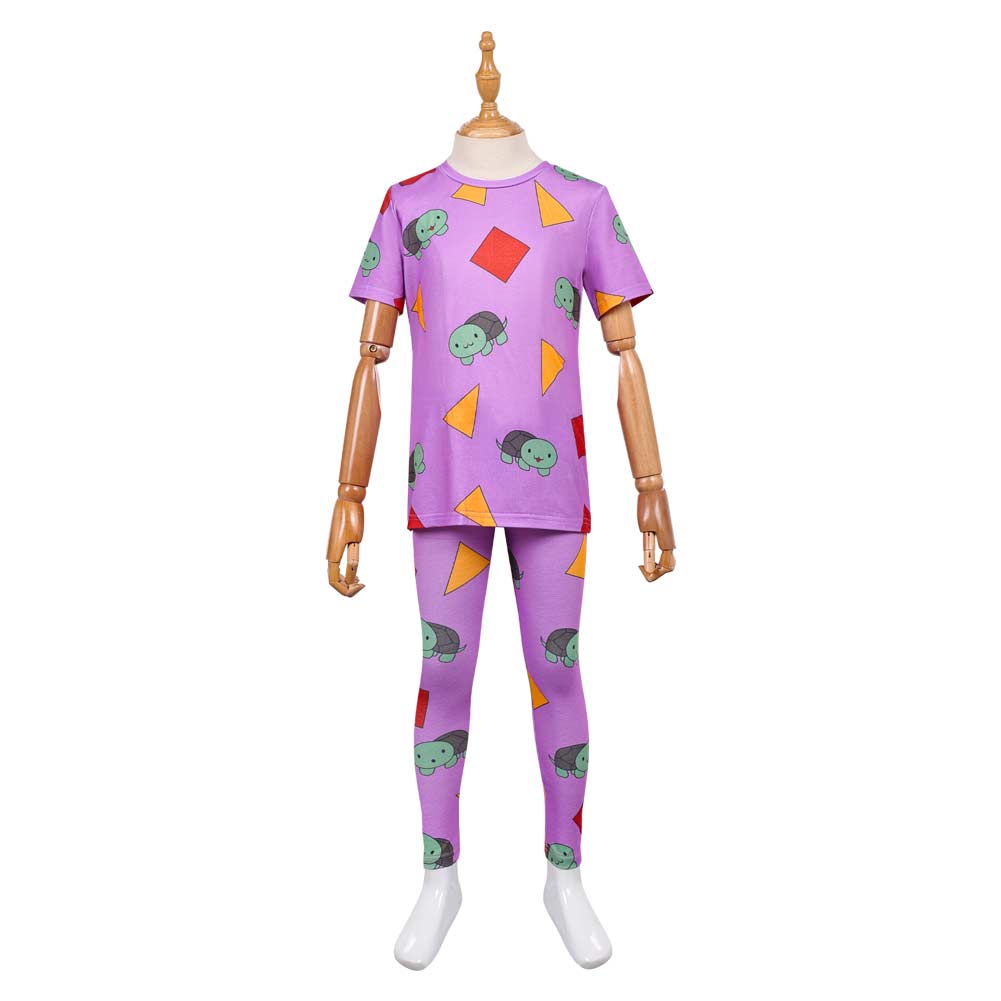 Kinder Mädchen Kpop Demon Hunters Zoey cosplay Schlafanzug Cosplay Kostüm Halloween Karneval Party Anzug