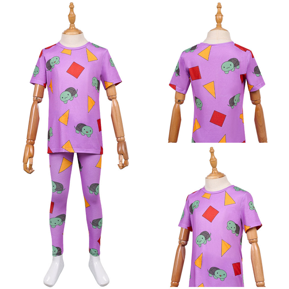 Kinder Mädchen Kpop Demon Hunters Zoey cosplay Schlafanzug Cosplay Kostüm Halloween Karneval Party Anzug