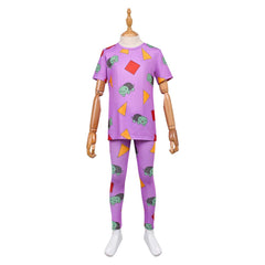 Kinder Mädchen Kpop Demon Hunters Zoey cosplay Schlafanzug Cosplay Kostüm Halloween Karneval Party Anzug