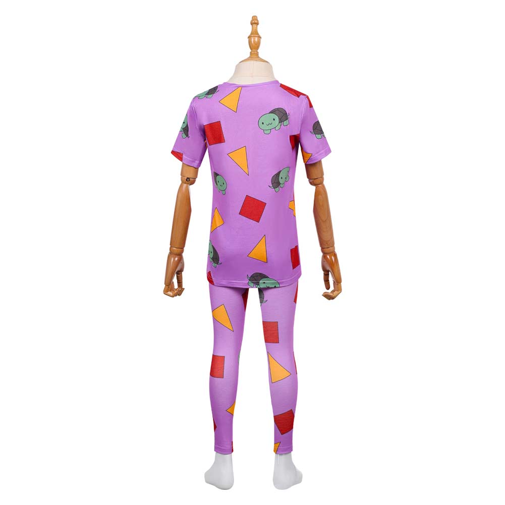 Kinder Mädchen Kpop Demon Hunters Zoey cosplay Schlafanzug Cosplay Kostüm Halloween Karneval Party Anzug