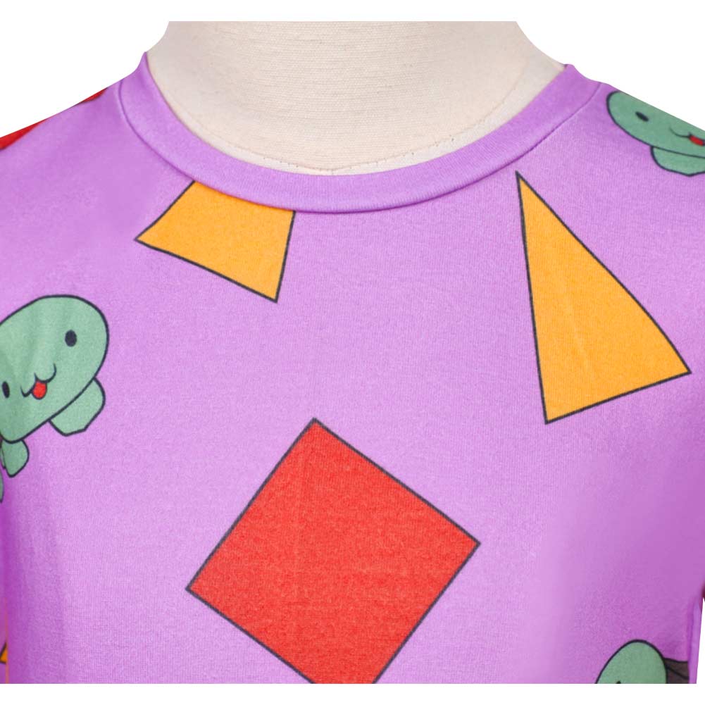 Kinder Mädchen Kpop Demon Hunters Zoey cosplay Schlafanzug Cosplay Kostüm Halloween Karneval Party Anzug