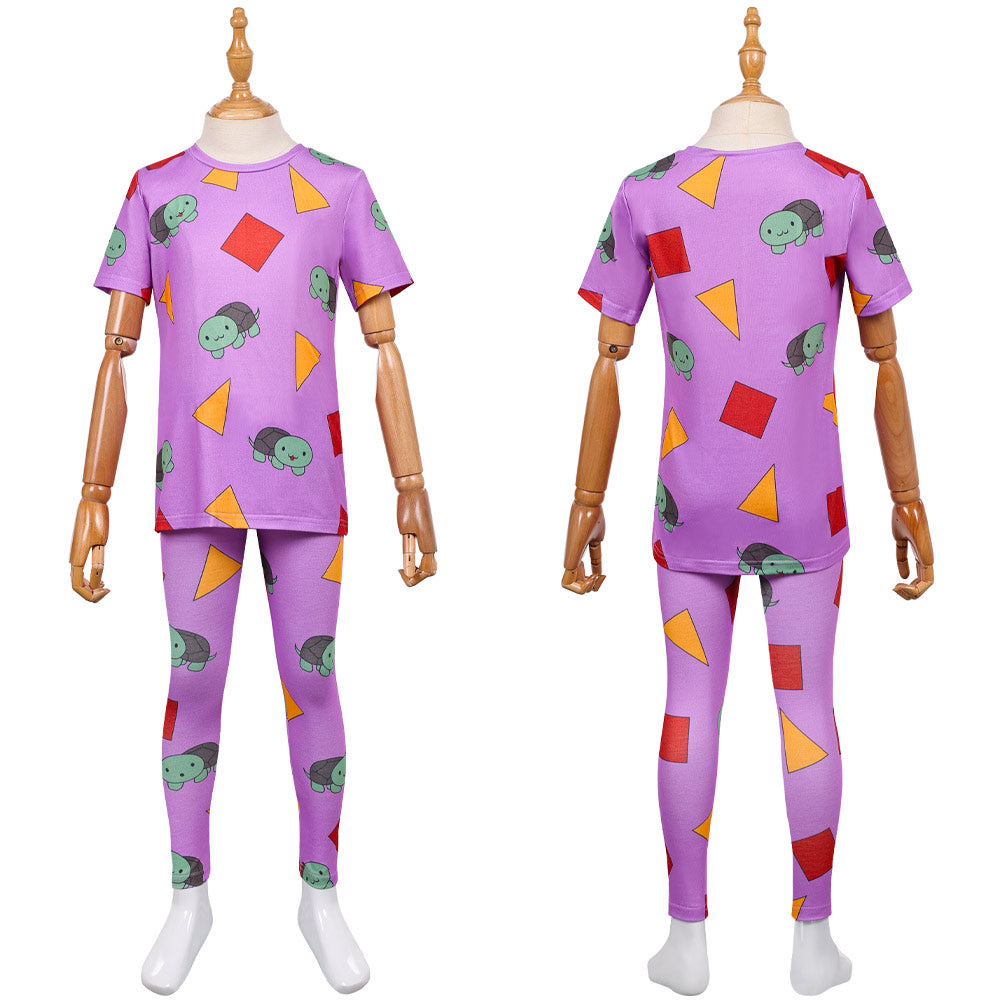 Kinder Mädchen Kpop Demon Hunters Zoey cosplay Schlafanzug Cosplay Kostüm Halloween Karneval Party Anzug