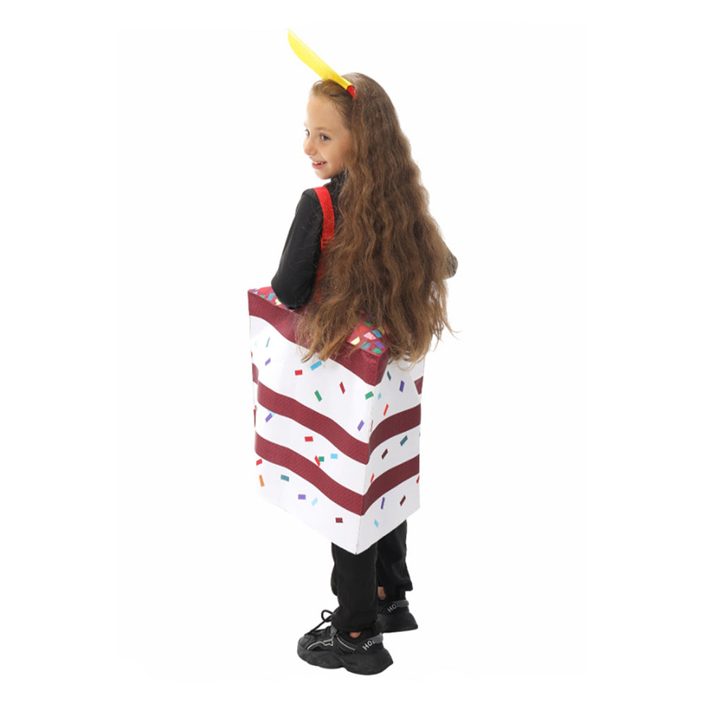  Kinder Mädchen Mousse Torte Cosplay Kostüm Halloween Karneval Party Anzug