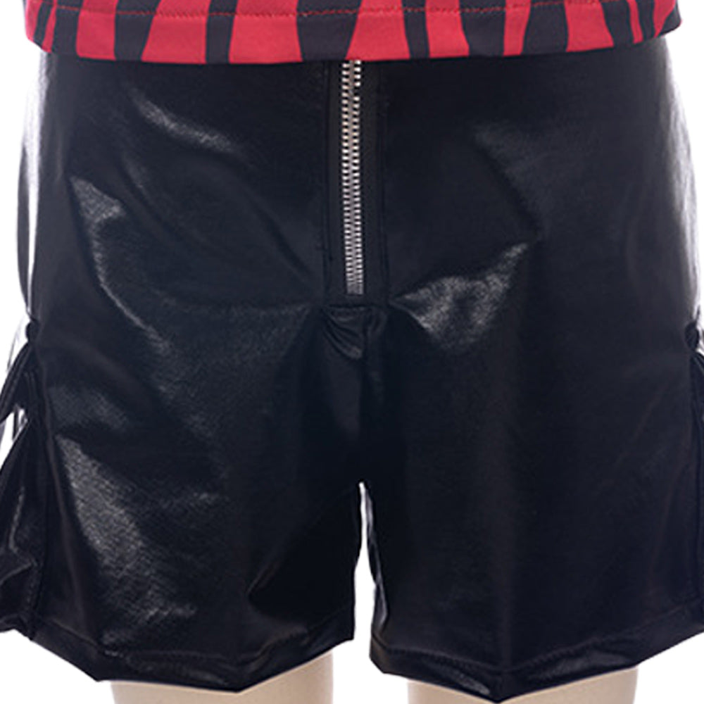 Kinder Mädchen Nikki Freeman rot Kostüm Set Nikki Cosplay Outfit