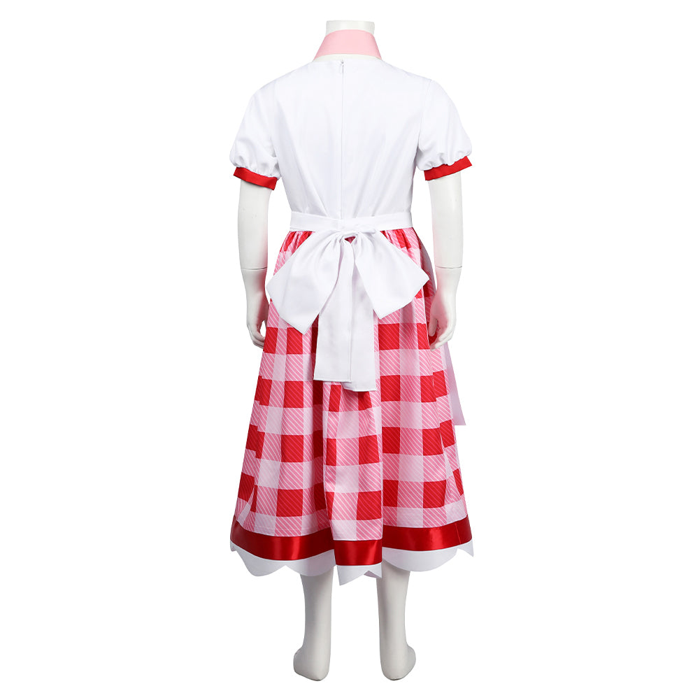 Kinder Mädchen Peach Peach Princess Peach: Showtime! Cosplay Kostüm Outfits Halloween Karneval Anzug