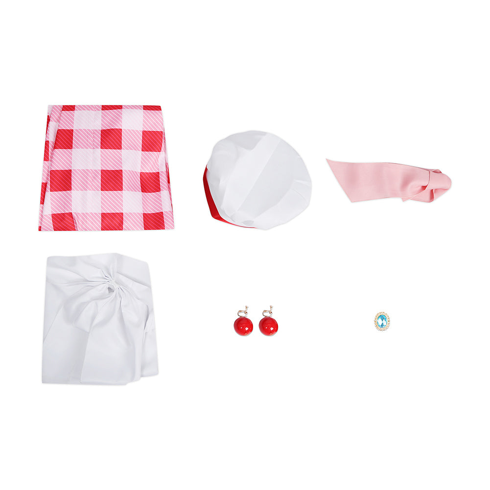 Kinder Mädchen Peach Peach Princess Peach: Showtime! Cosplay Kostüm Outfits Halloween Karneval Anzug