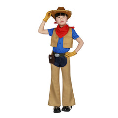 Kinder Mädchen Peach Princess Peach: Showtime! Cowgirl-Kostüm Cosplay Kostüm Outfits Halloween Karneval Anzug