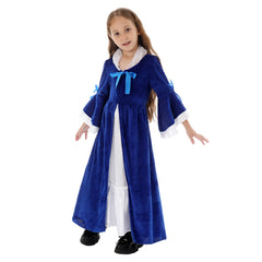 Kinder Mädchen Renaissance kleid im Französischen Vintage Stil Langes Mittelalterliches Kostüm Halloween cosplay