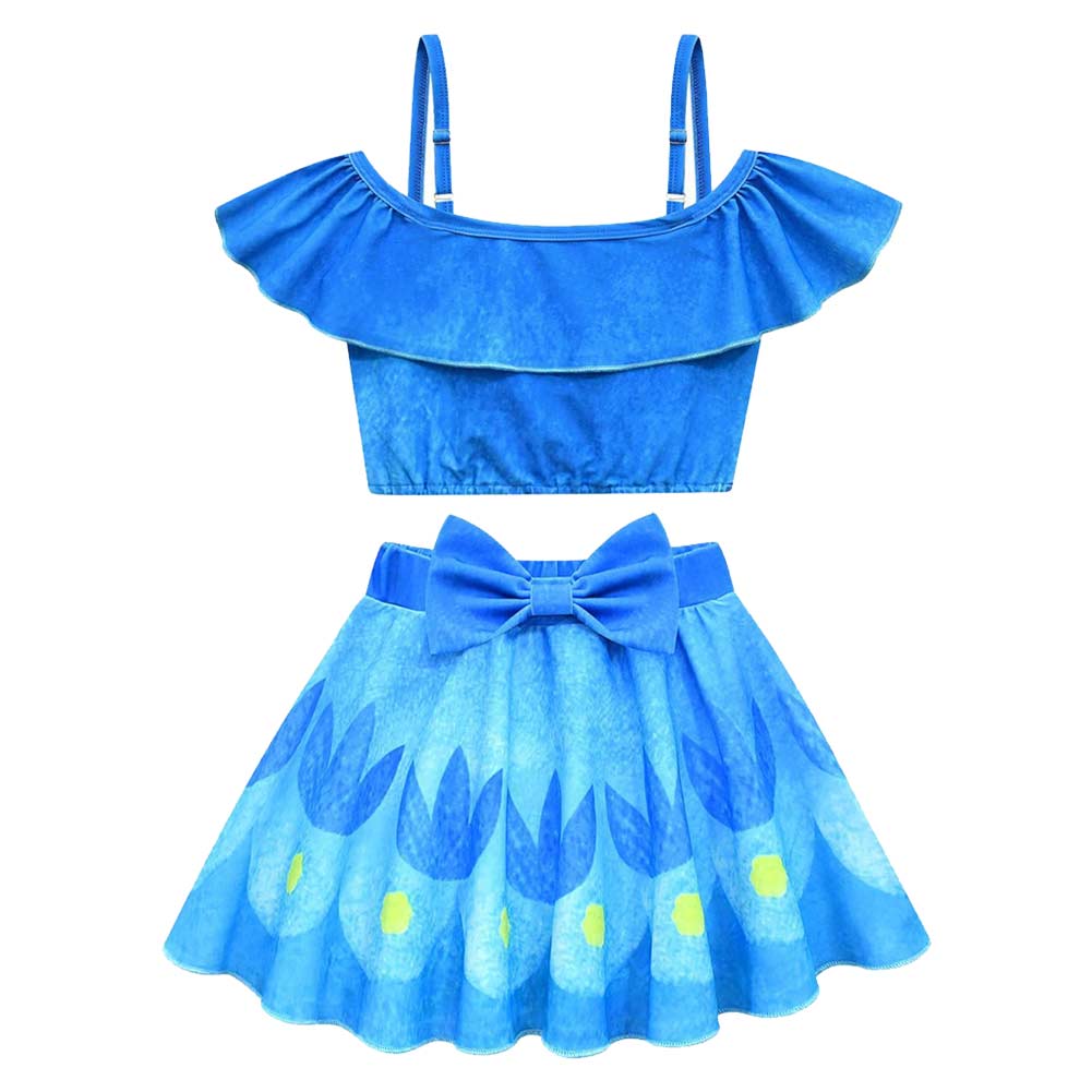 Kinder Mädchen Trolls poppy Badeanzug Cosplay Kostüm Outfits Halloween Karneval Anzug