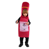 Kinder Oktoberfest Weinflasche Rollenspiel Kostüm Cosplay Kostüm Outfits Halloween Karneval Anzug  ﻿