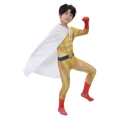 Kinder One Punch Man Fubuki Cosplay-Kostüm Halloween Karnevalsparty Anzug