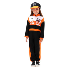 Kinder Rennfahrer Cosplay Kostüm Outfits Halloween Karneval Anzug Stil