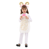 Kinder Schaf Cosplay Kostüm Outfits Halloween Karneval Anzug